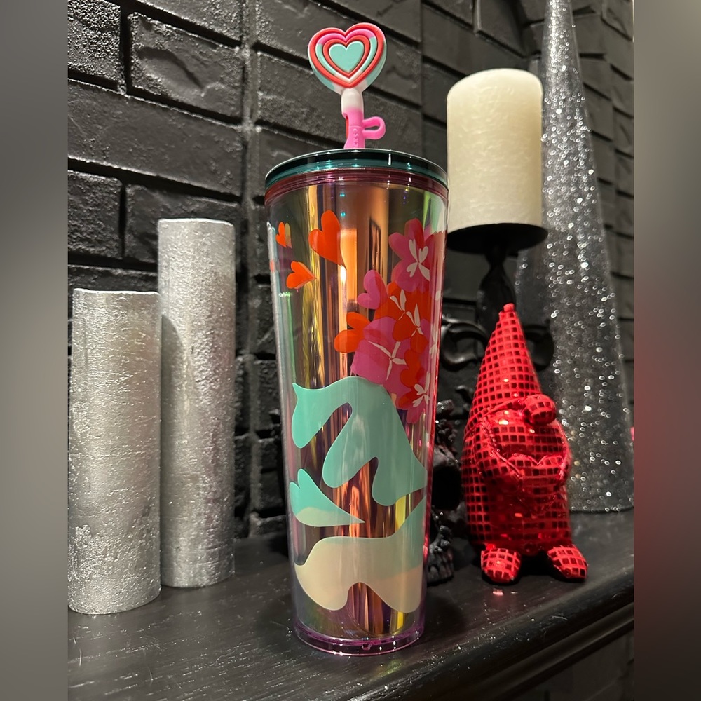 Starbucks 2024 Valentine’s Day Tumbler 24 oz cold cup